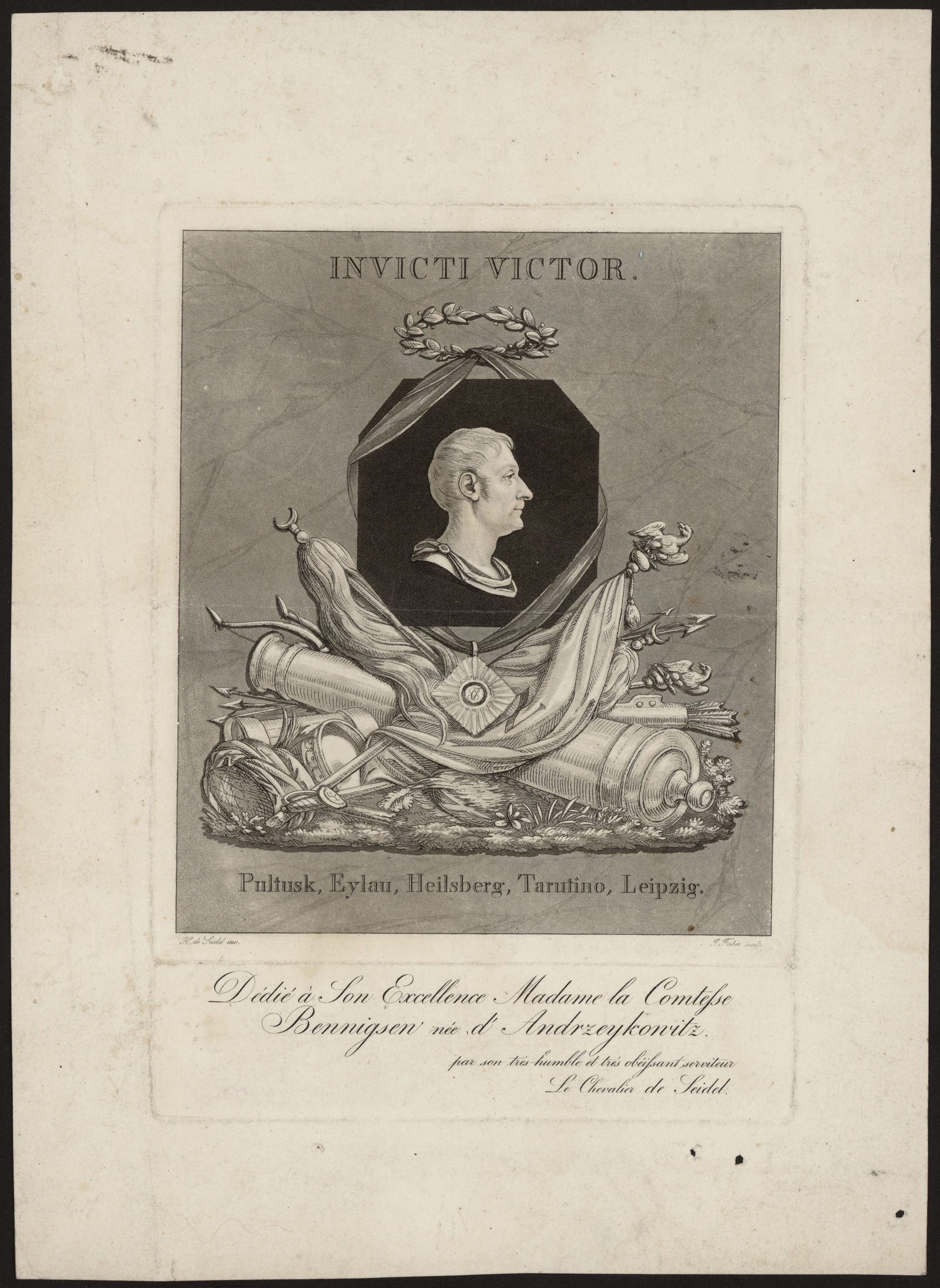 Изображение книги Invicti victor.