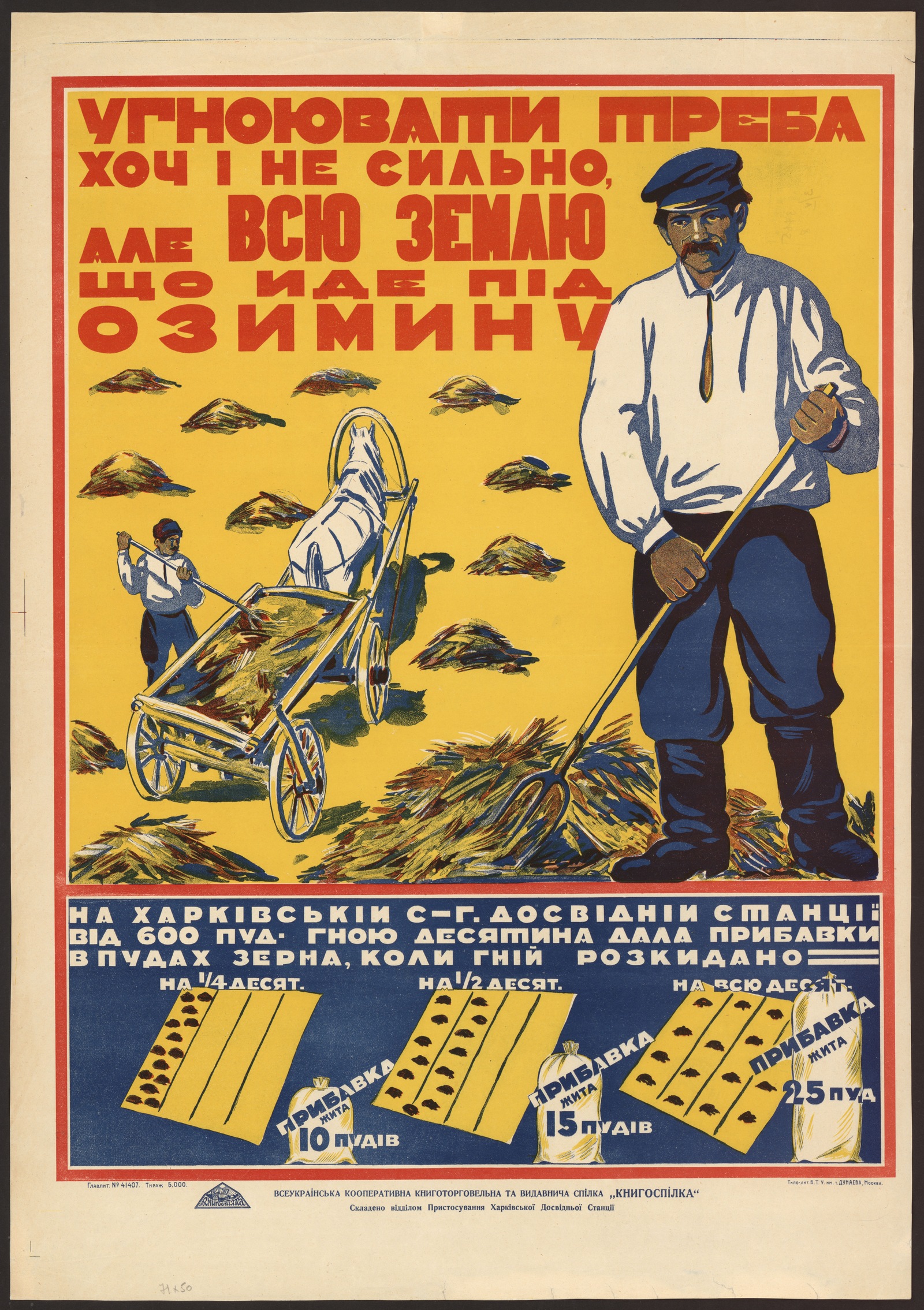 Изображение книги Угноювати треба хоч i не сильно, але всю землю що иде пiд озимину