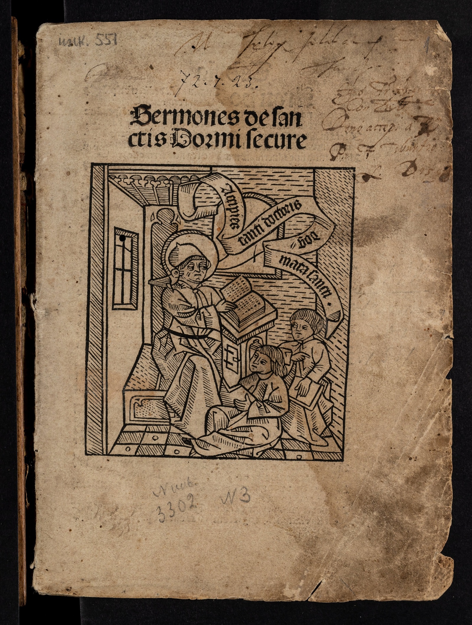 Изображение книги Sermones Dormi secure de tempore et de sanctis. P. 2. Sermones Dormi secure de sanctis