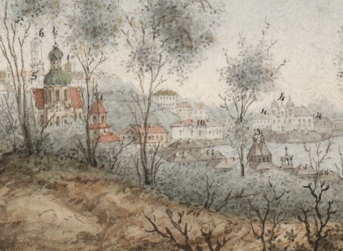 Изображение книжного памятника 'Карта Белорусско-Могилевской губернии и виды Губернского и Уездных Городов'