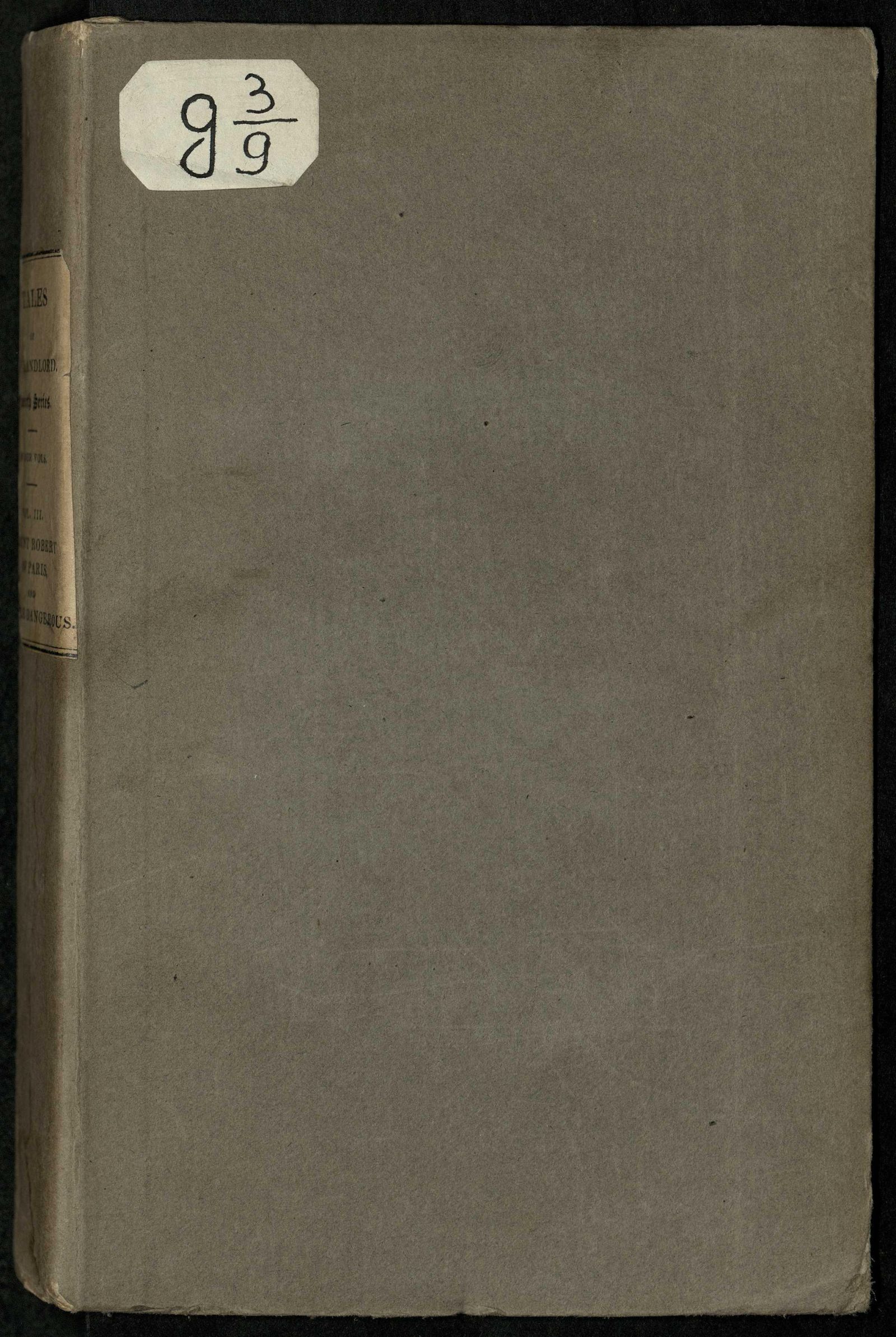 Изображение книги Рассказы трактирщика. Том III