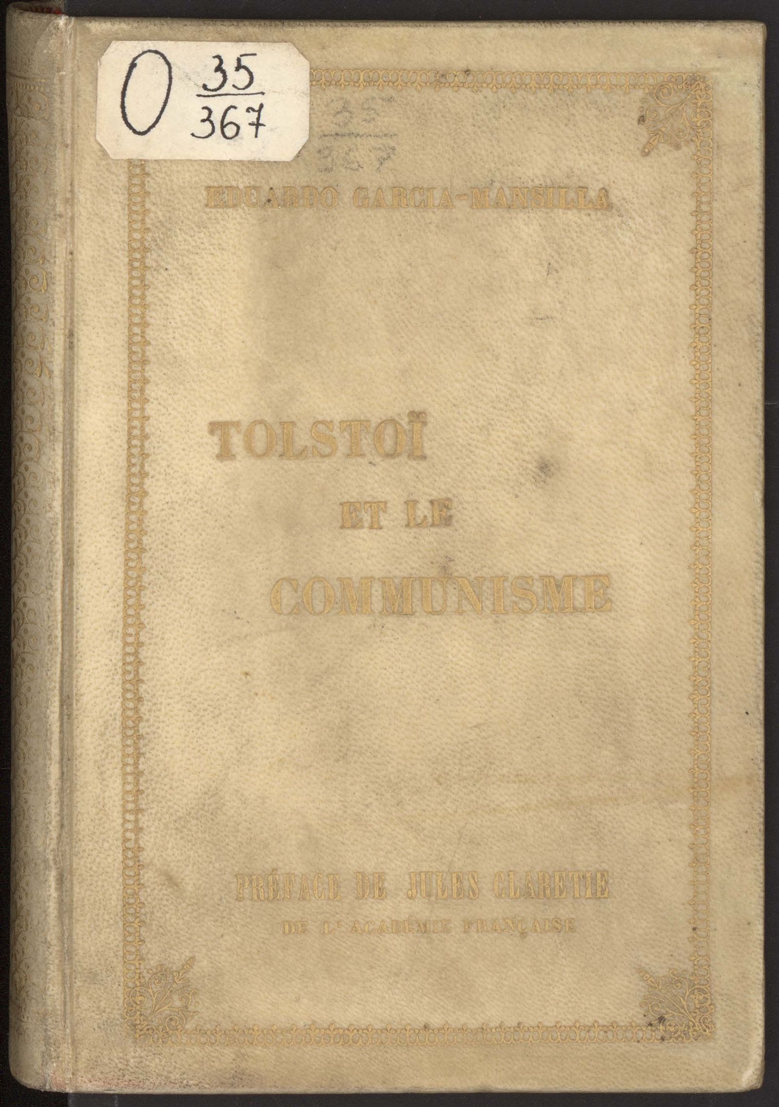 Изображение книги Толстой и коммунизм