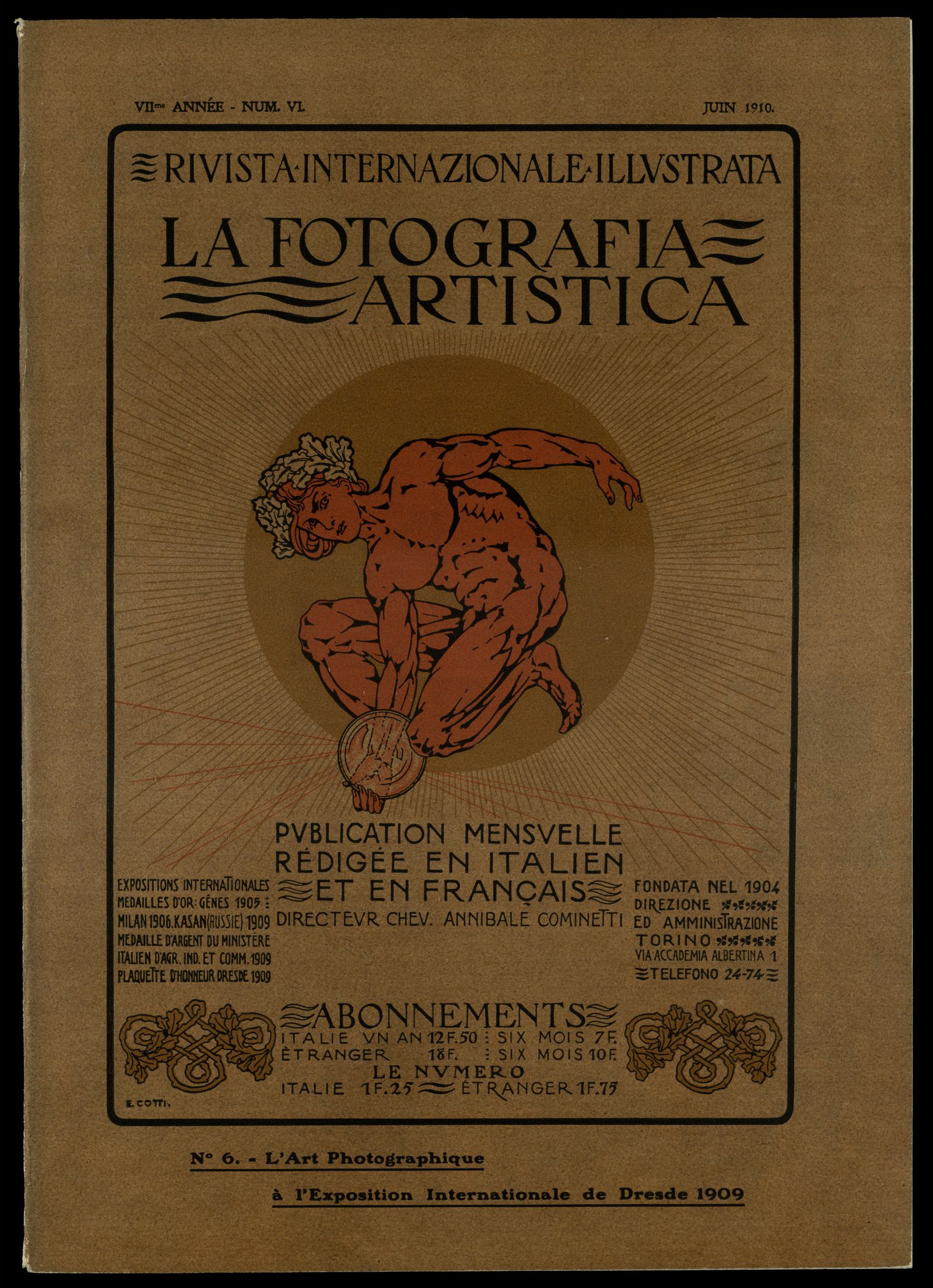 Изображение La fotografia artistica. 1910, № 6