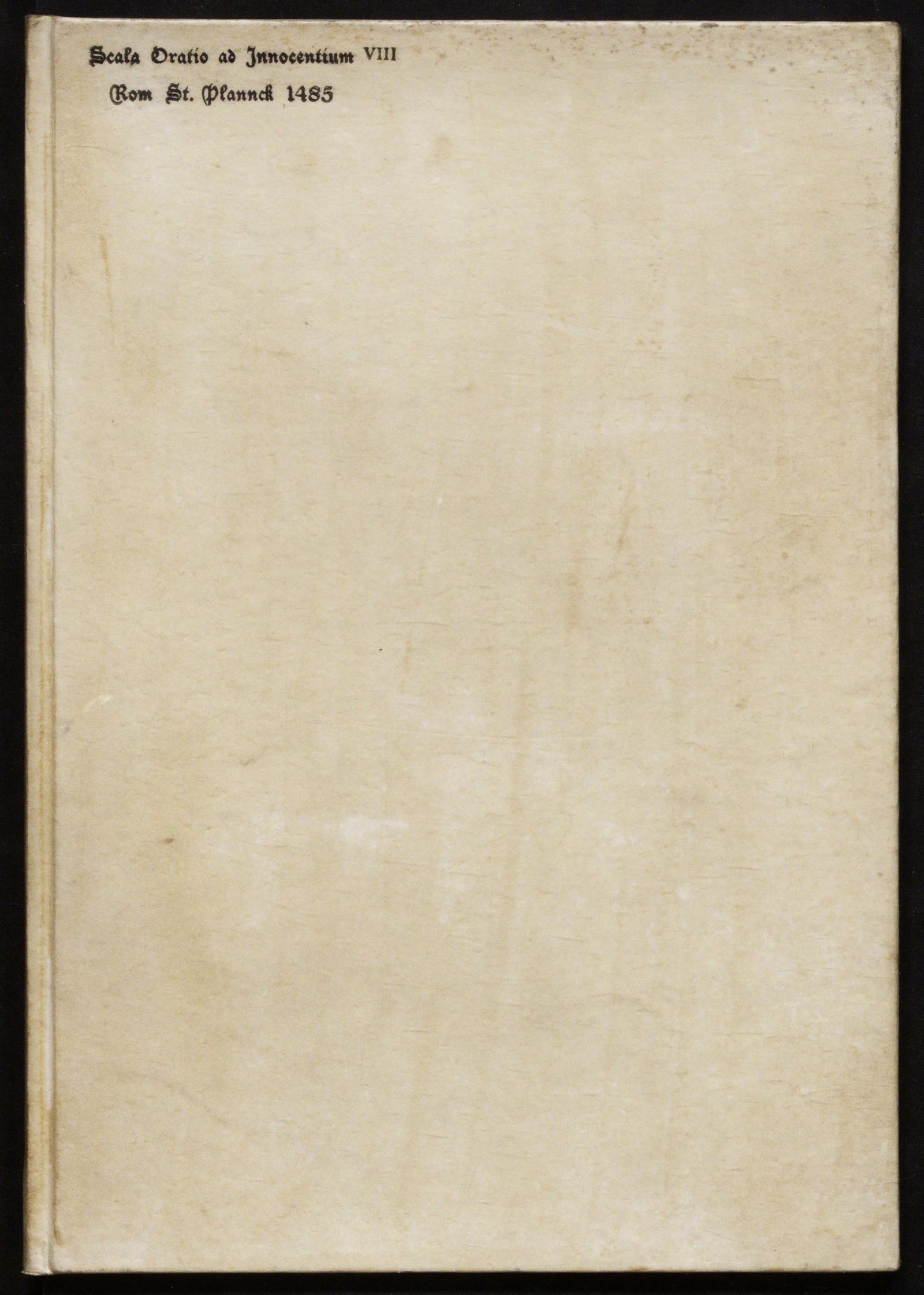 Изображение книги Oratio ad Innocentium VIII