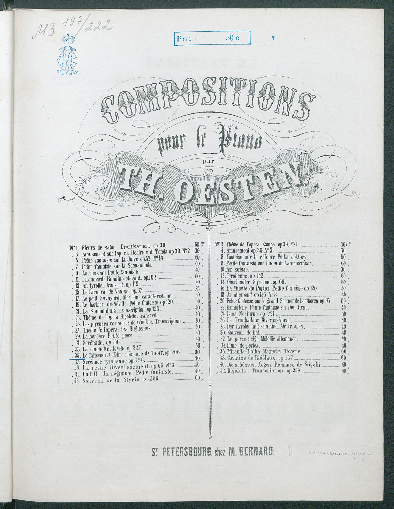 Изображение книги Le Talismán