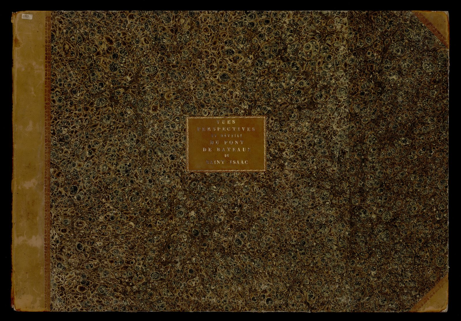 Изображение книги Plans, profils, vues perspectives et détails du Pont de bateaux de Saint-Isaac exécuté sur la Grande Néva a Saint-Pétersbourg en 1820 d'après les projets de Son Excellence M-r. le lieutenant-général Augustin de Bétancourt, directeur-général des voies de communications