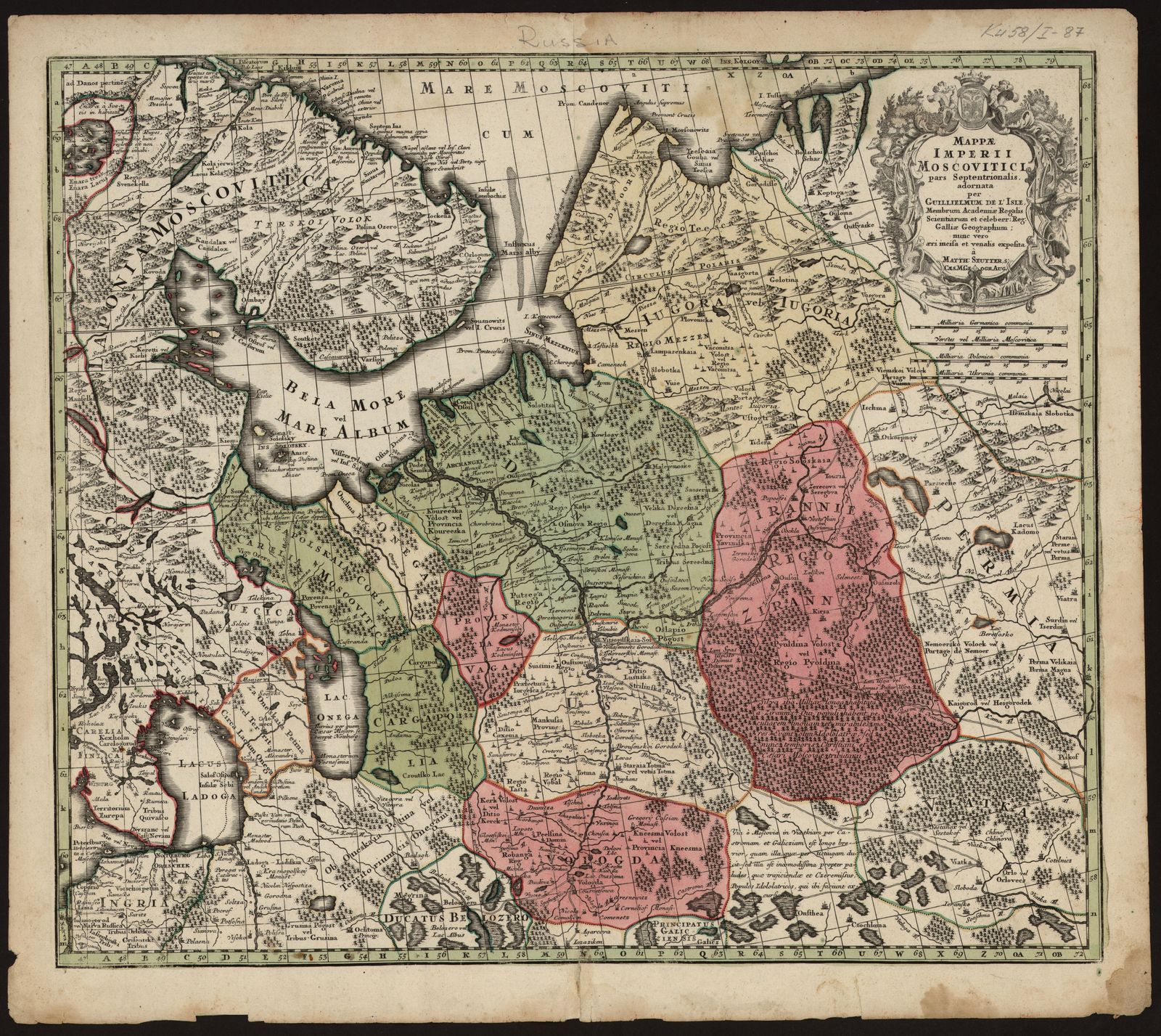 Изображение книги Mappæ Imperii Moscovitici pars Septentrionalis