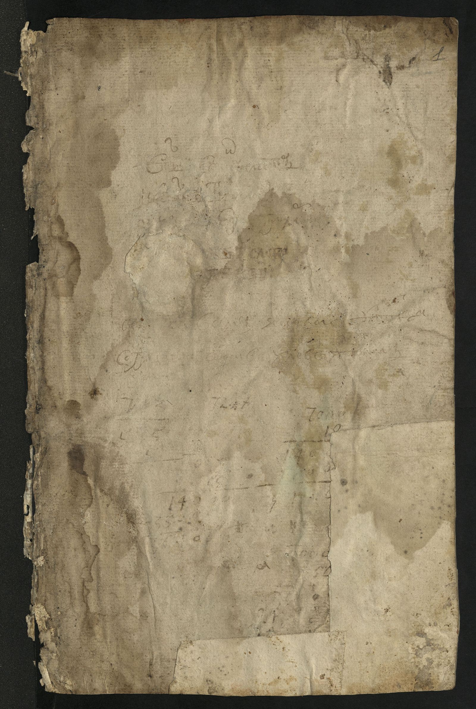 Изображение книги Фрагменты рукописных книг XIV,XV и XVI вв. [3]. Предисловие к Евангелию от Иоанна