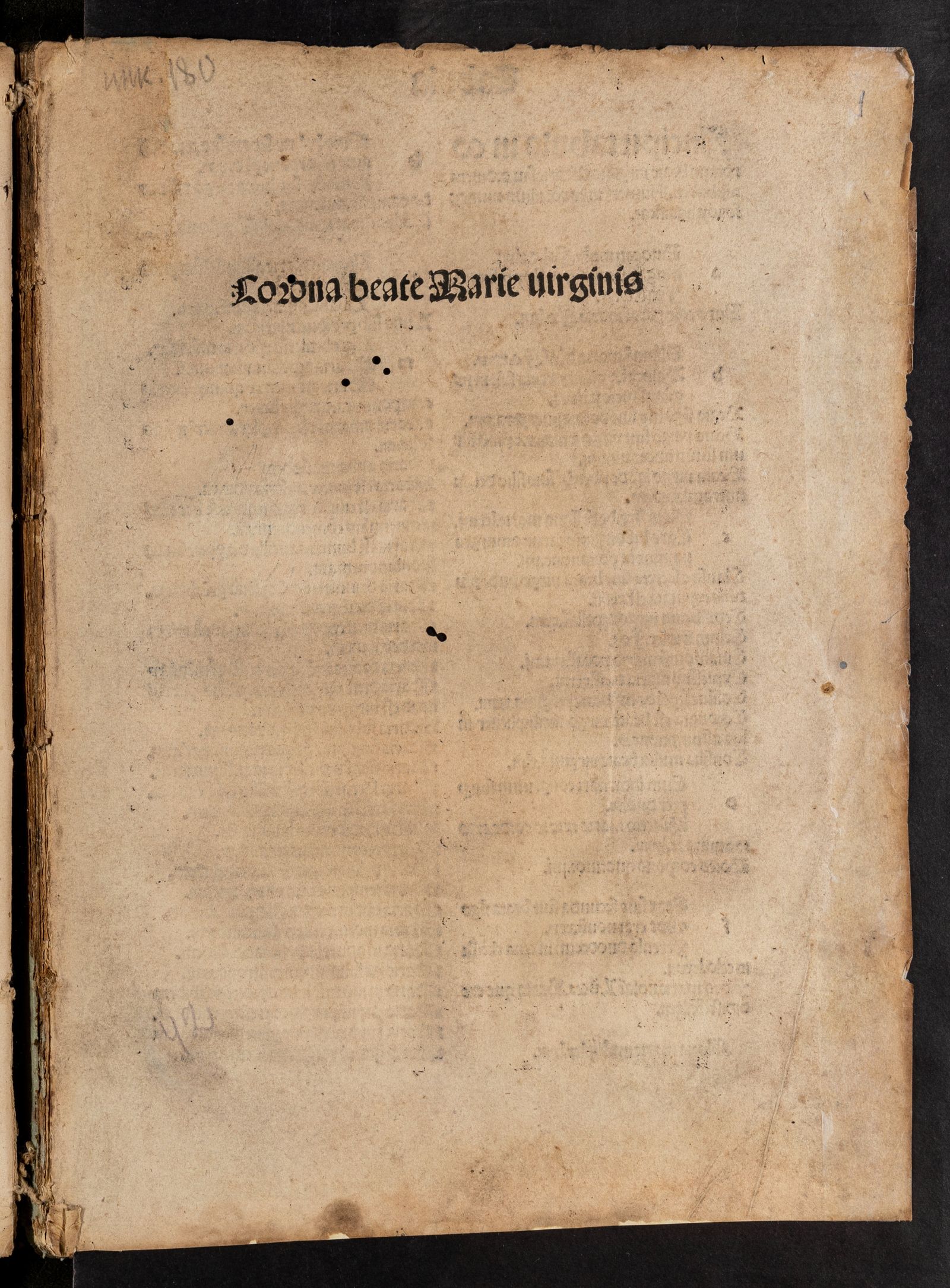 Изображение книги Corona beatae Mariae virginis