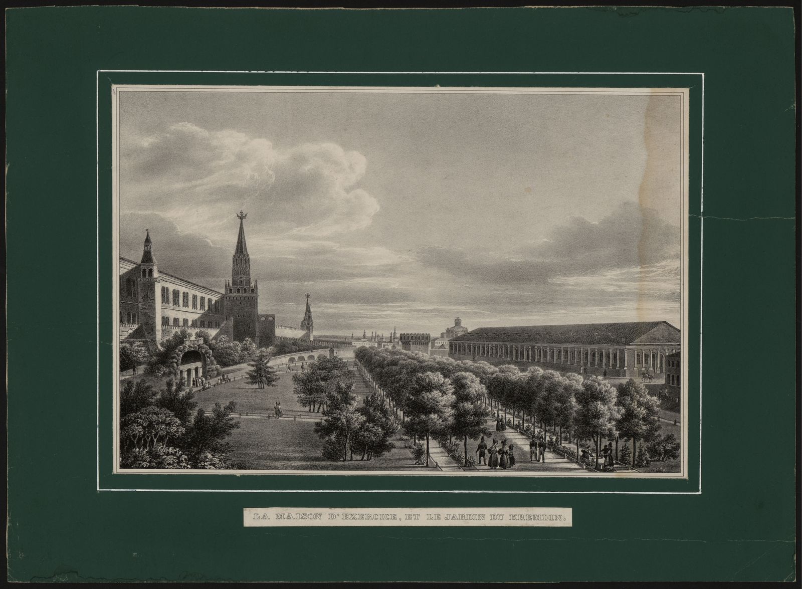 Изображение книги La maison d'exercice, et le jardin du Kremlin