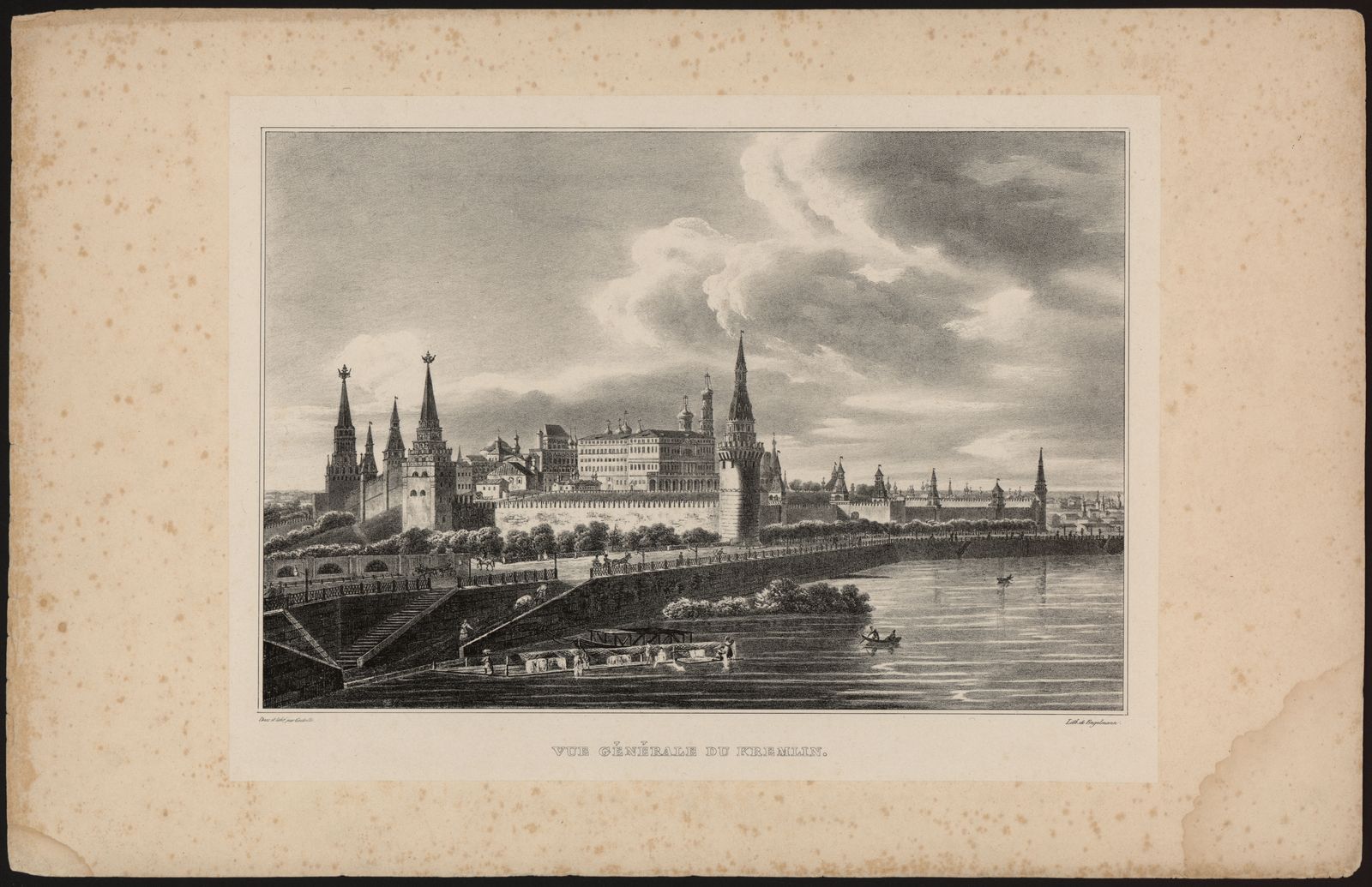 Изображение книги Vue générale du Kremlin