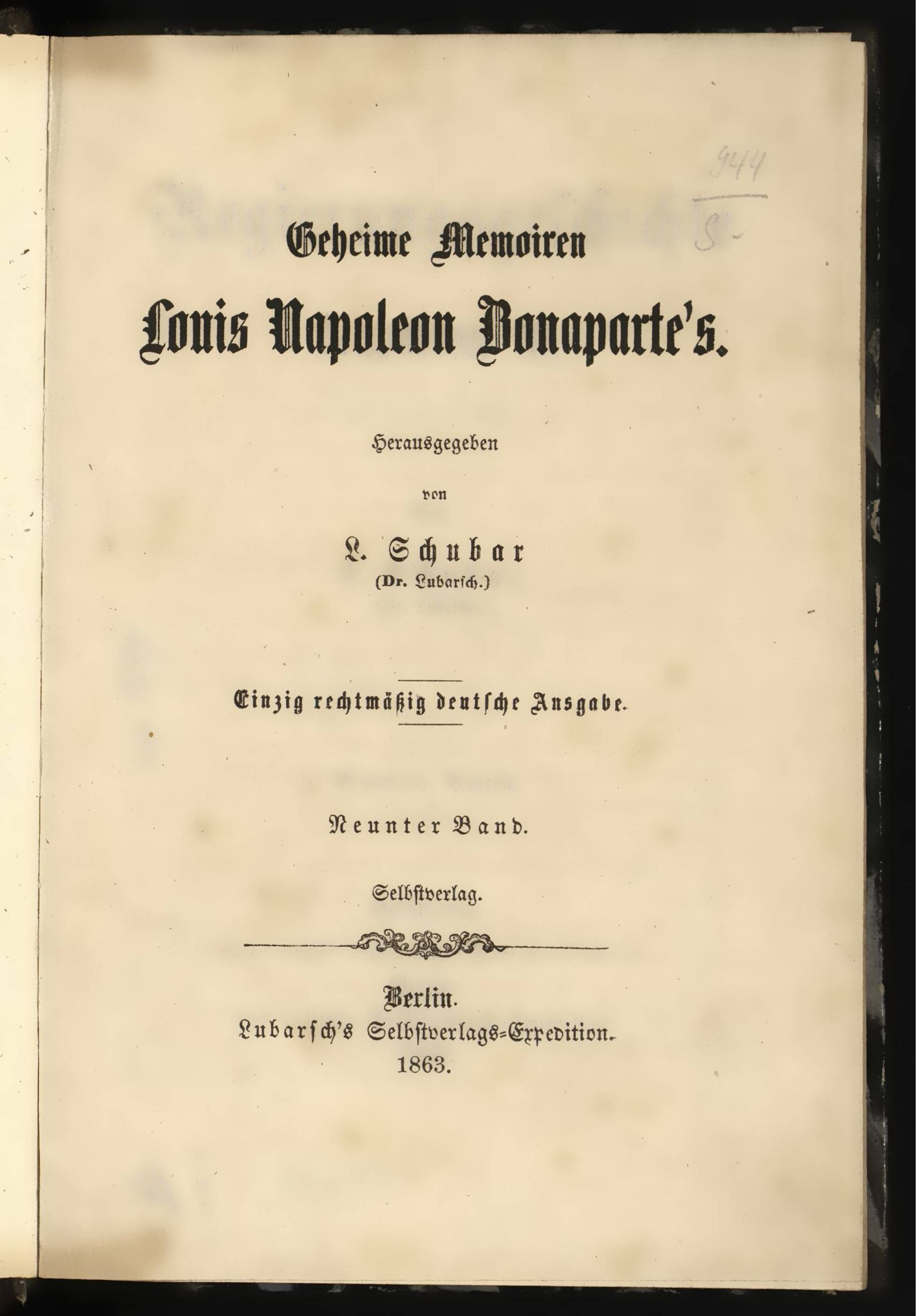 Изображение книги Regierungsgeschichte Napoleon III. Bd. 4