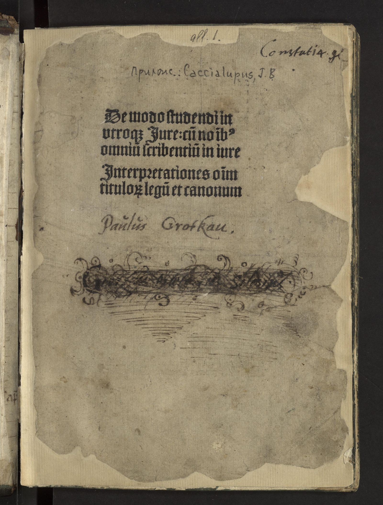 Изображение Expositiones omnium titulorum legalium