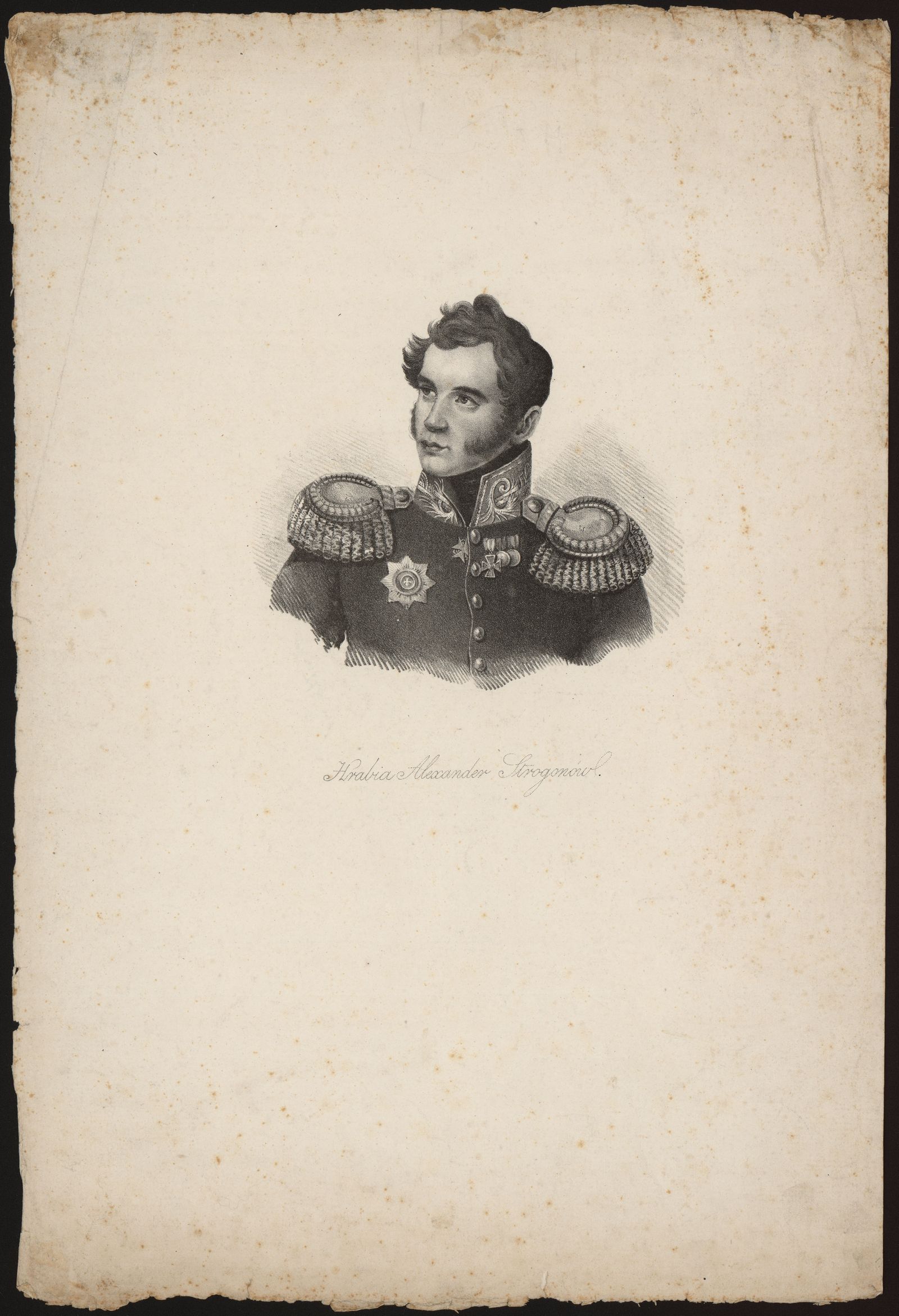 Изображение Hrabia Alexander Strogonów