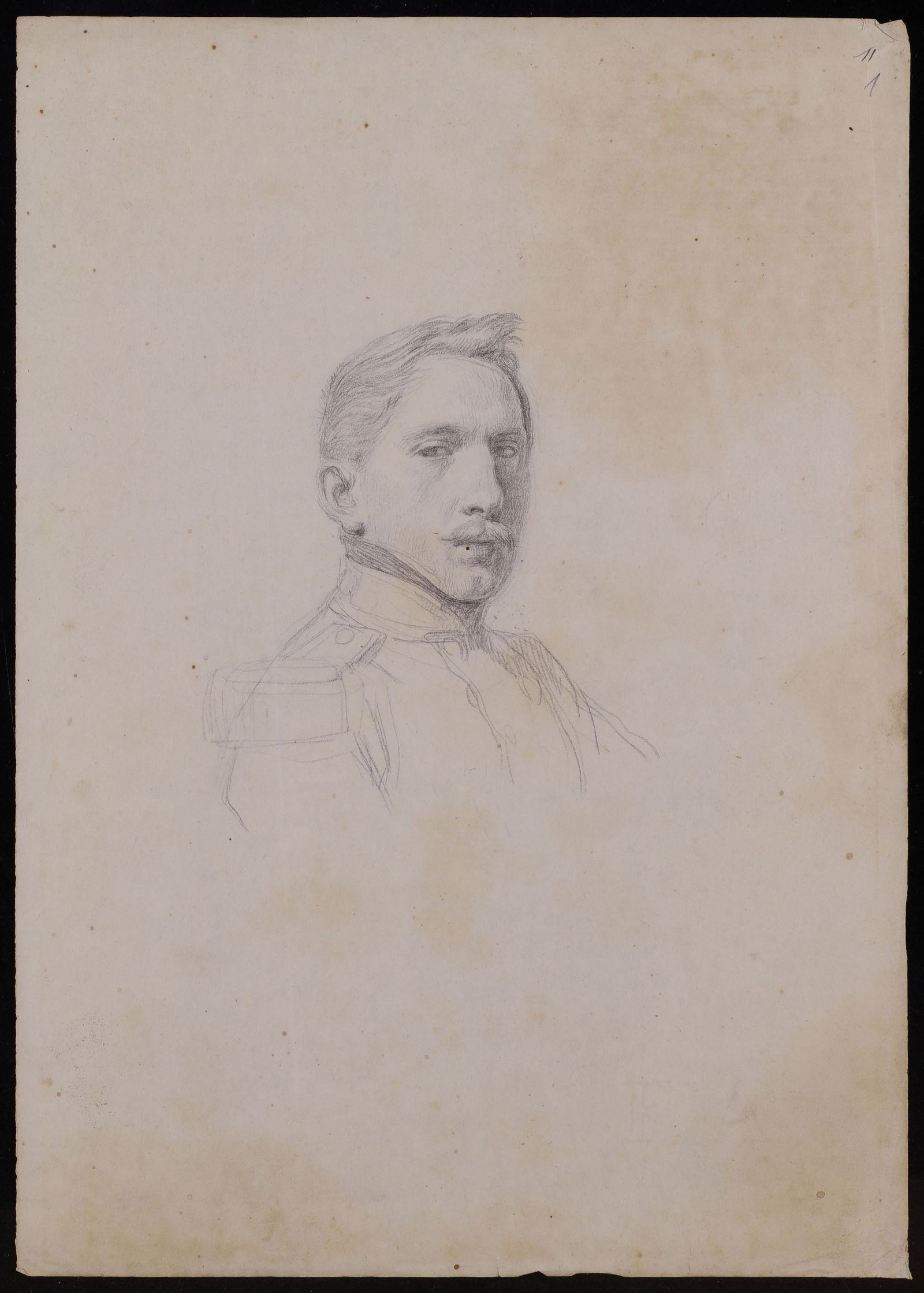 Изображение Портрет неизвестного офицера