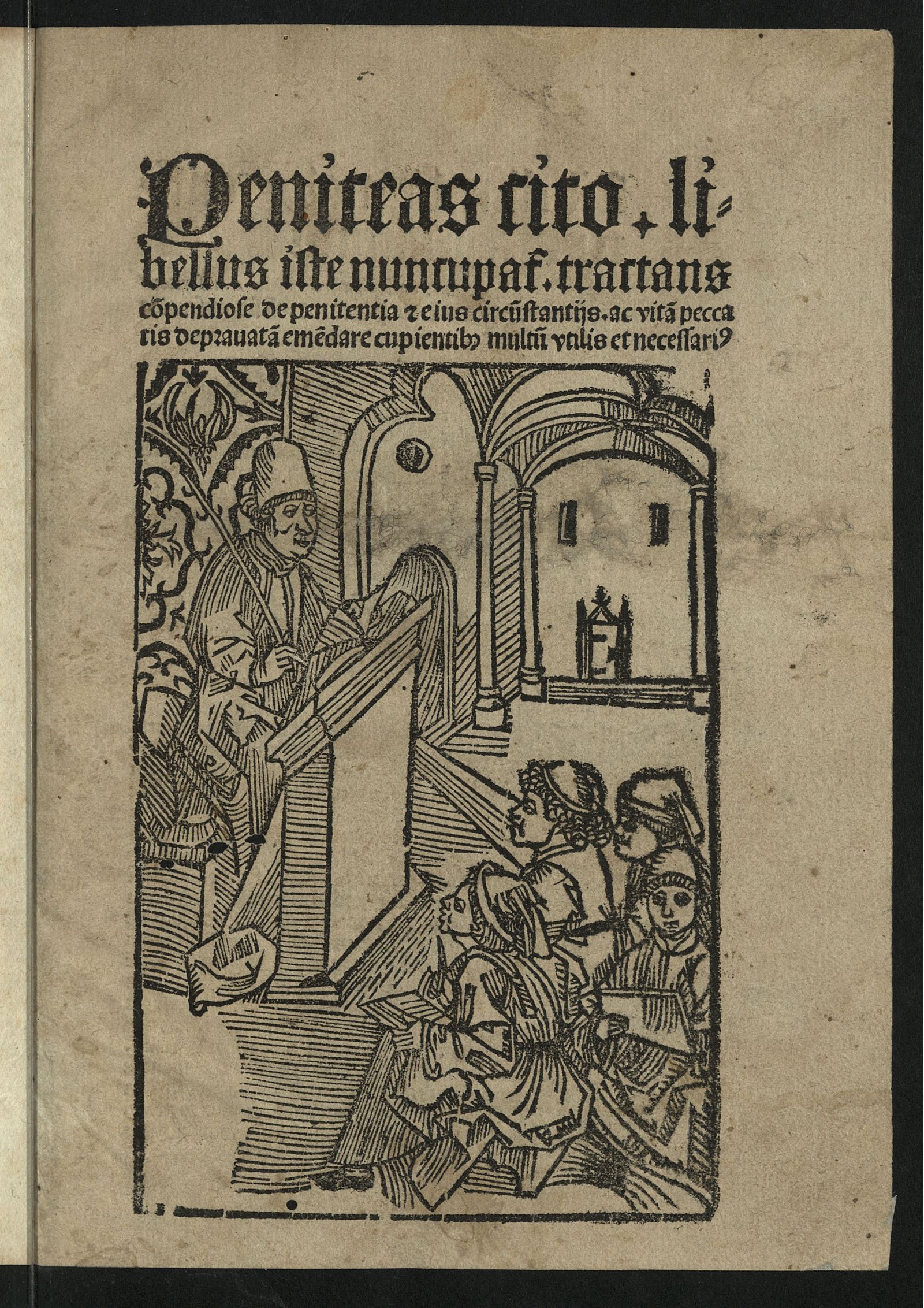 Изображение Modus confitendi et poenitendi (Poeniteas cito)