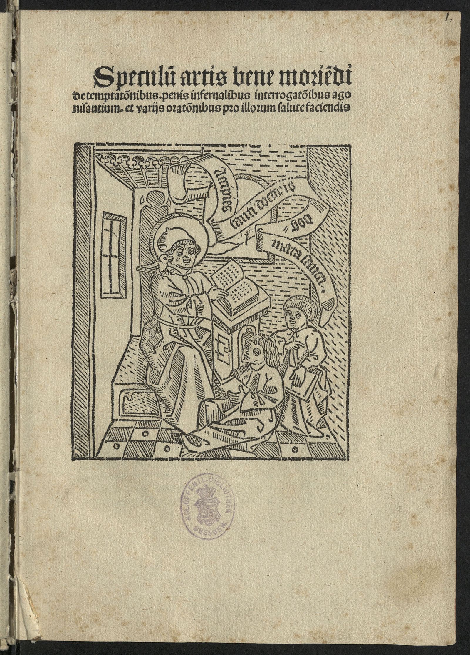 Изображение Ars moriendi