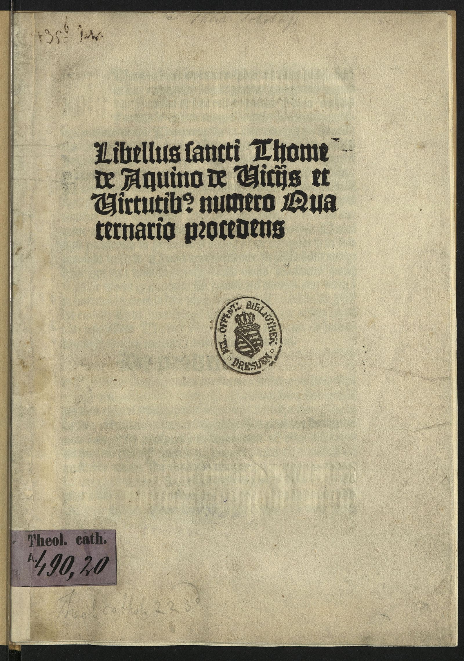 Изображение De vitiis et virtutibus