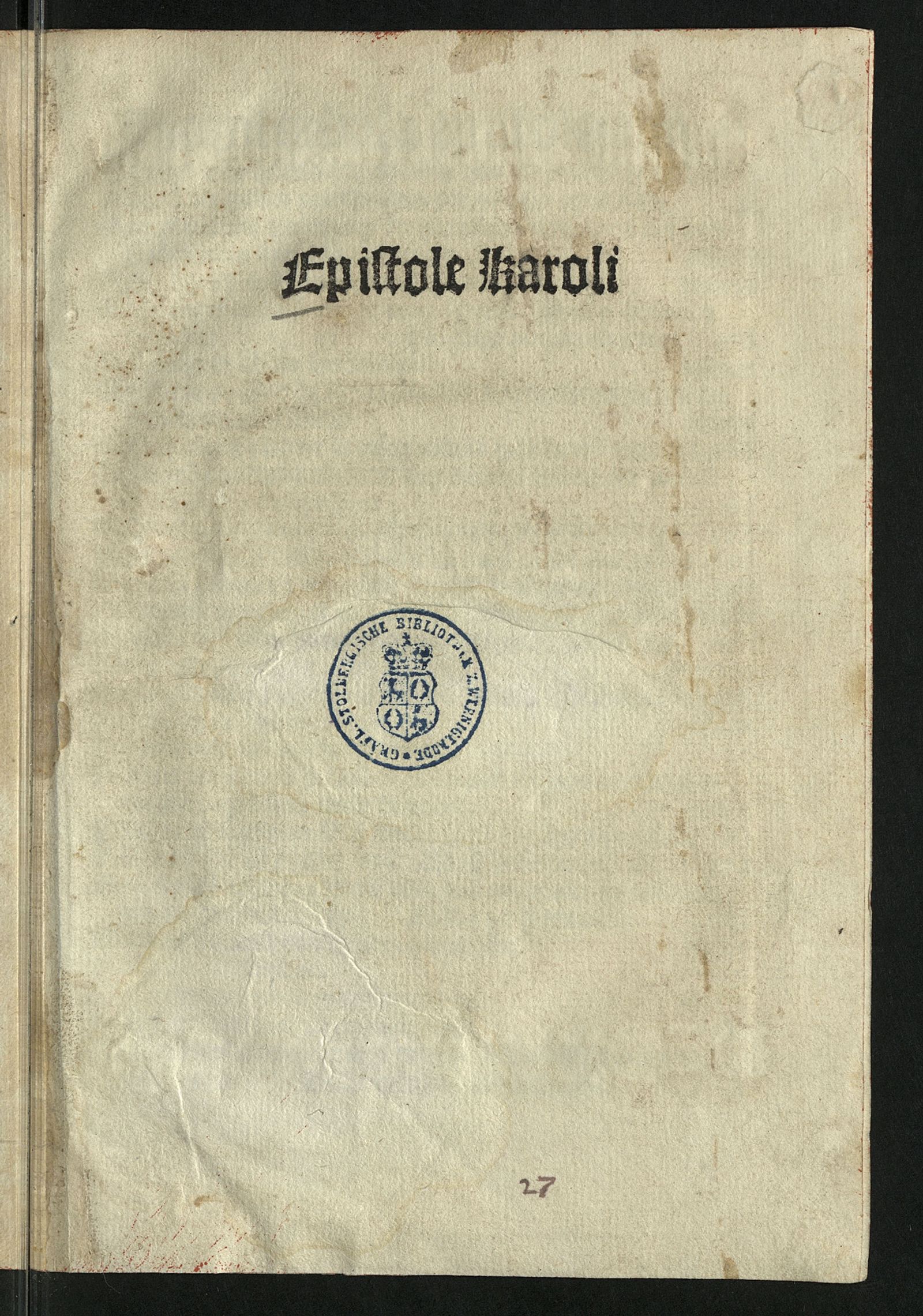 Изображение Epistolares formulae