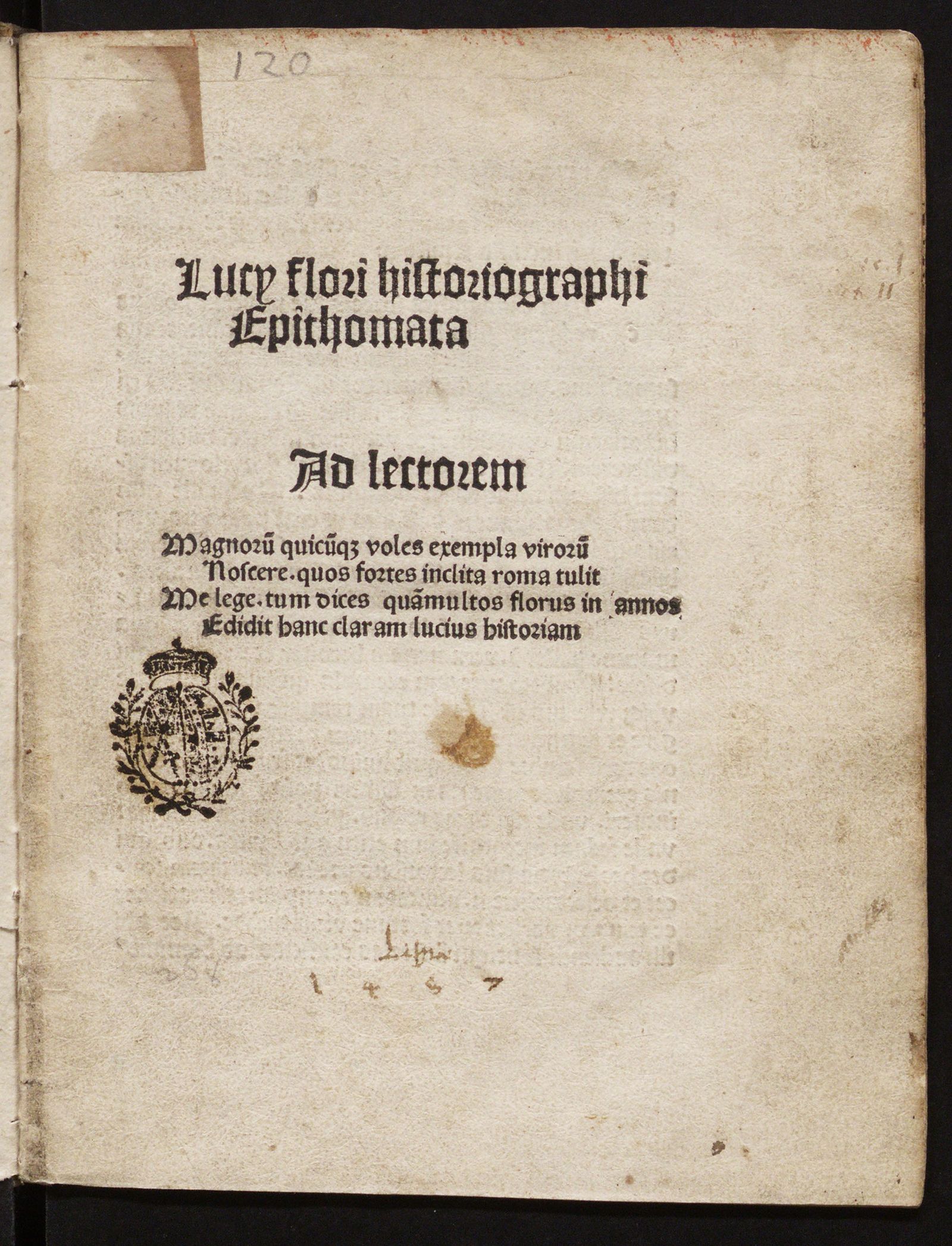 Изображение Bellorum Romanorum libri duo