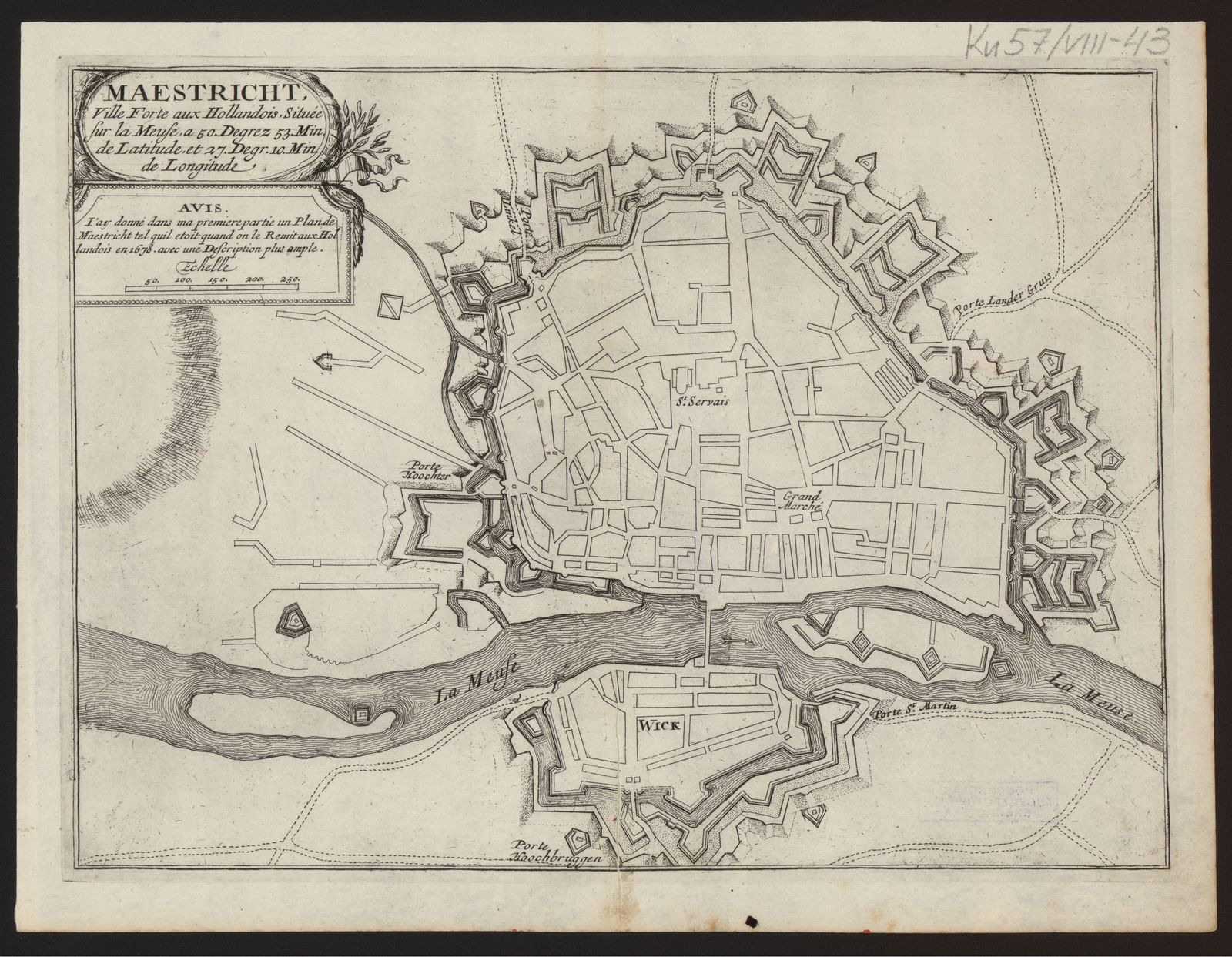 Изображение книги Maestricht, Ville Forte aux Hollandois