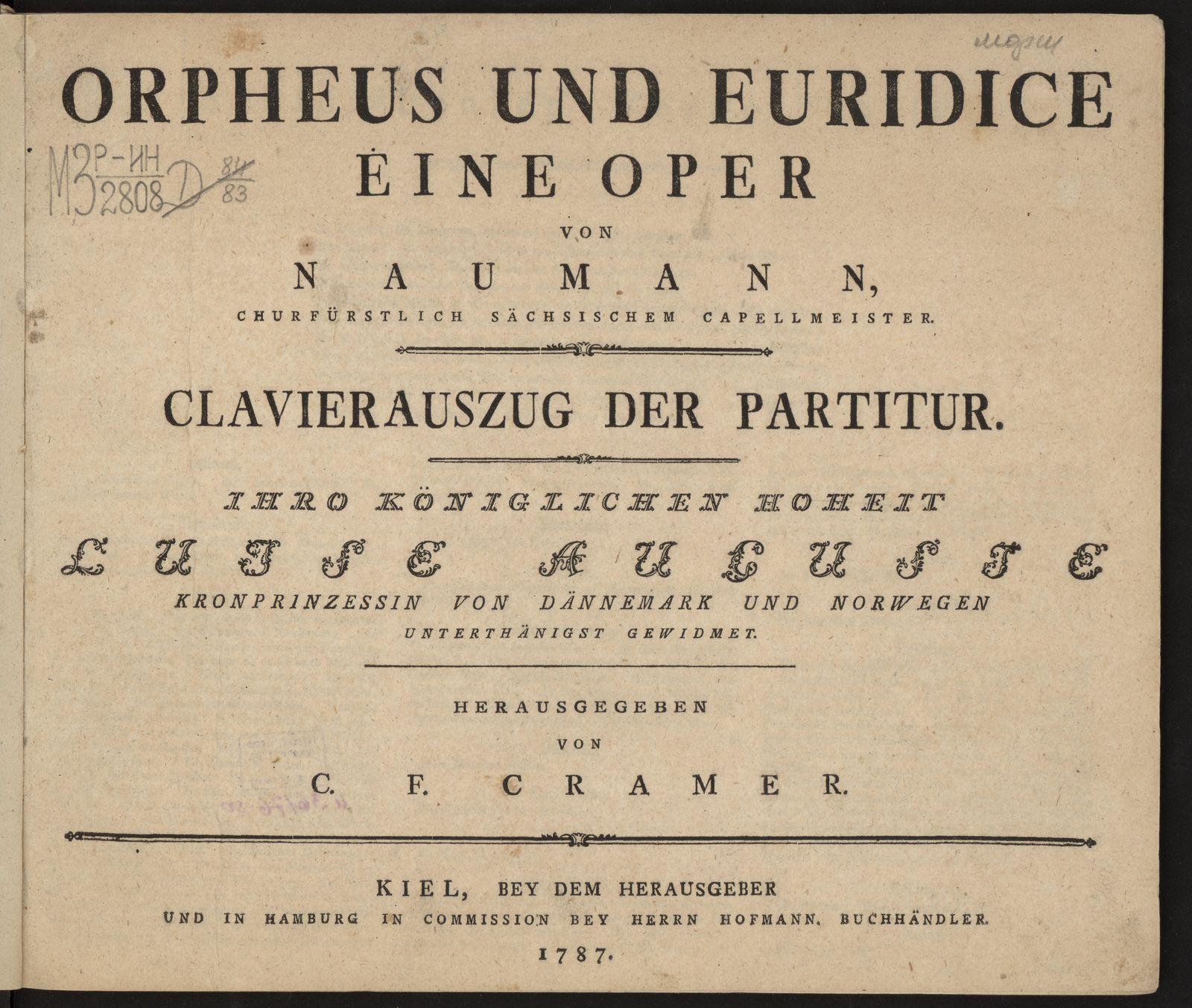 Изображение Orpheus und Euridice