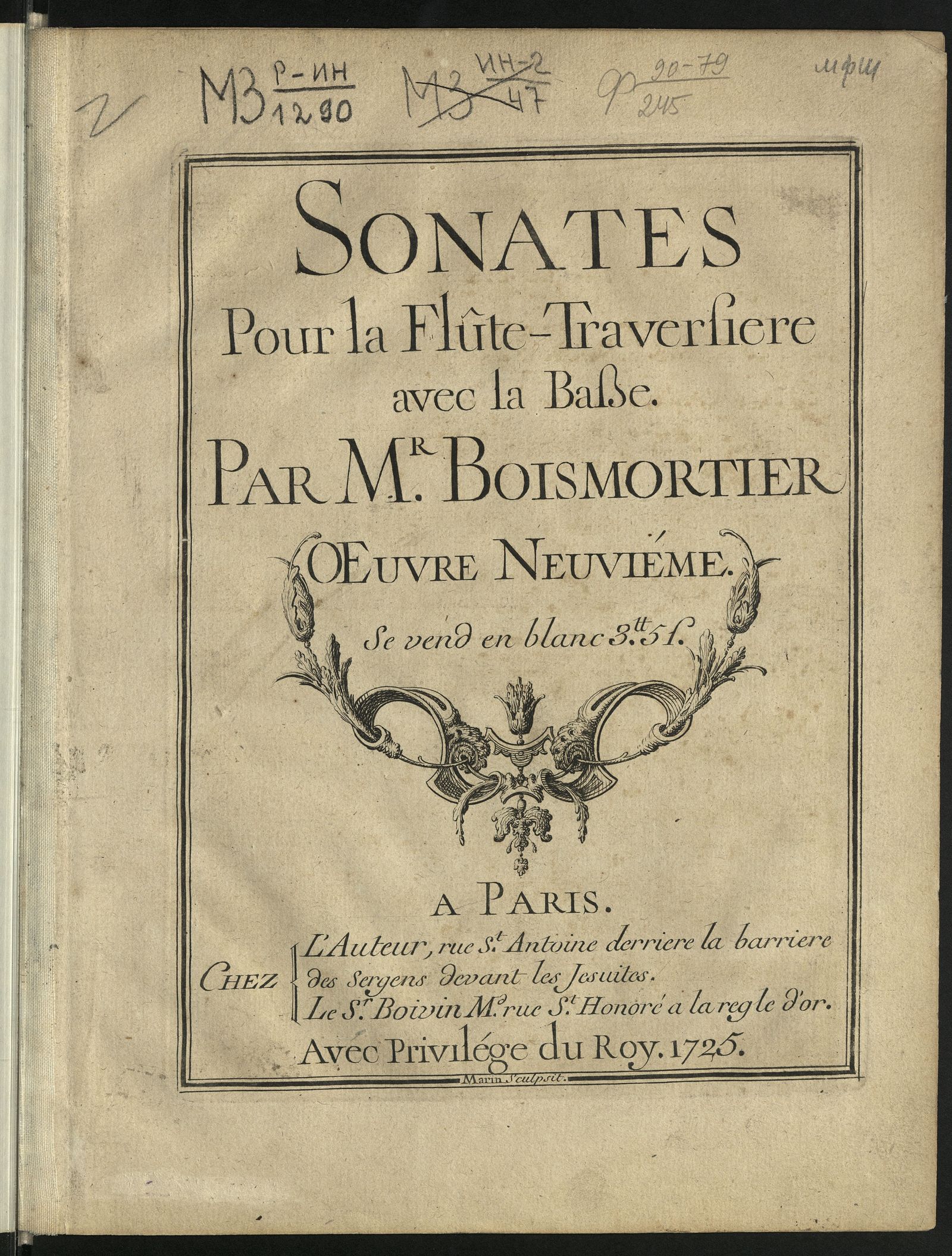 Изображение Sonates