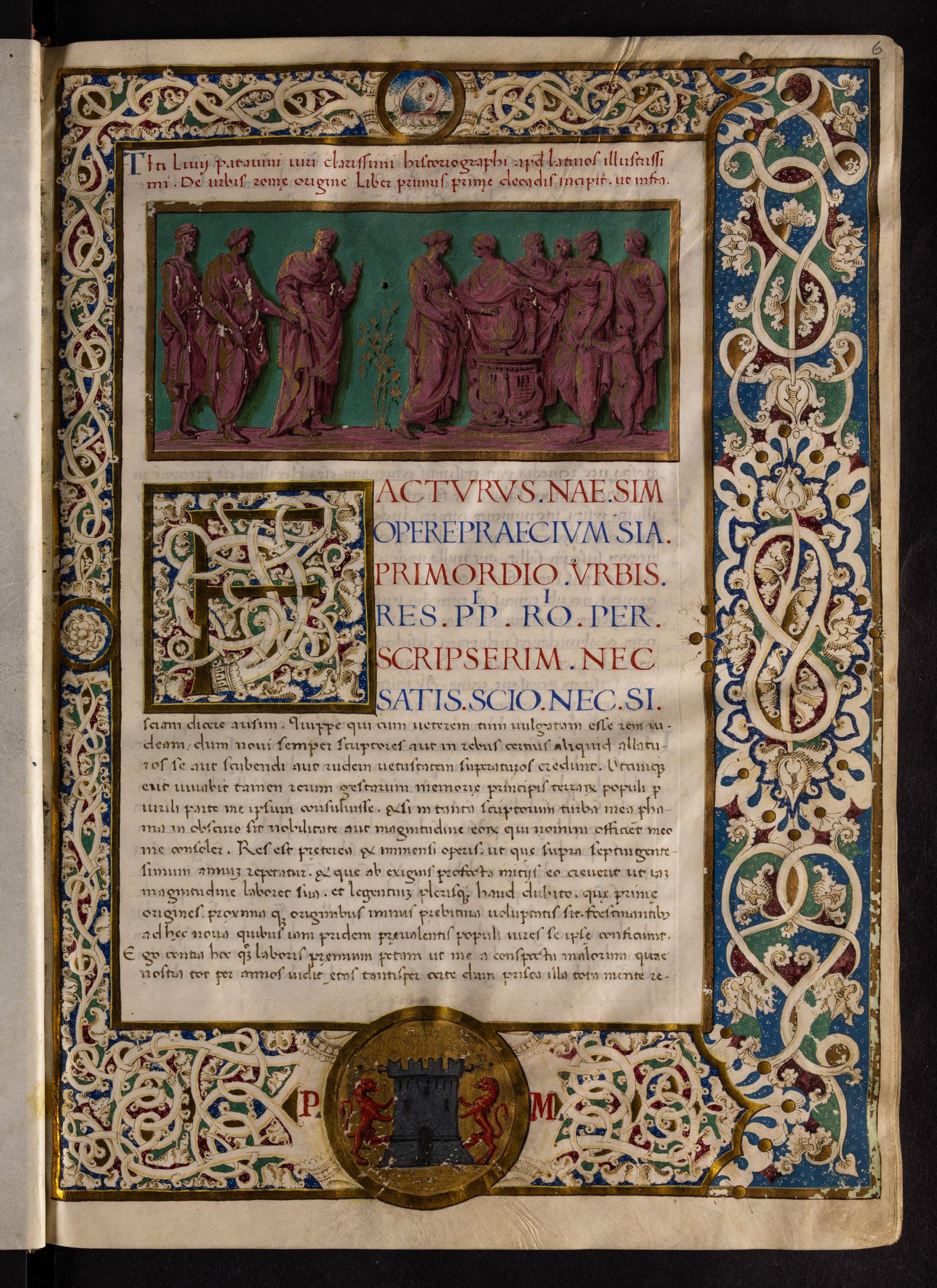 Изображение История основания Рима в X книгах