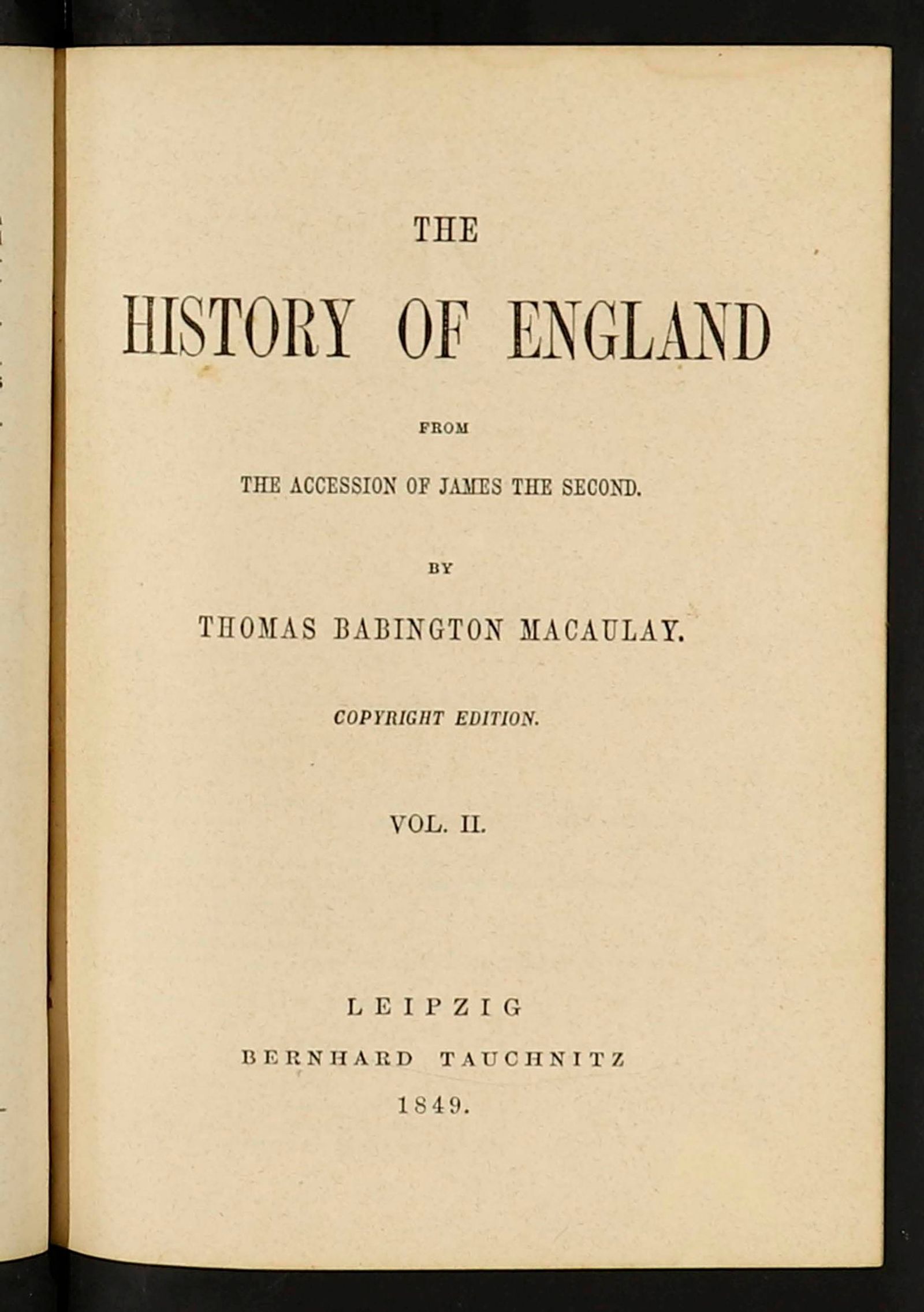 Изображение The History of England. Vol. 2