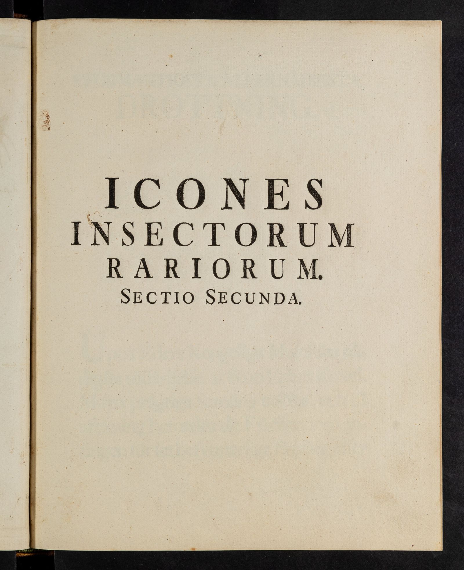 Изображение Icones insectorum rariorum. Sect. 2