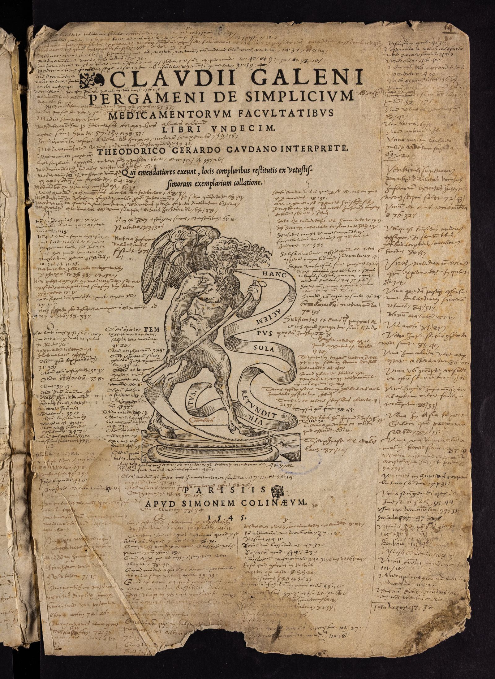 Изображение Claudii Galeni Pergameni De simplicium medicamentorum facultatibus libri undecim