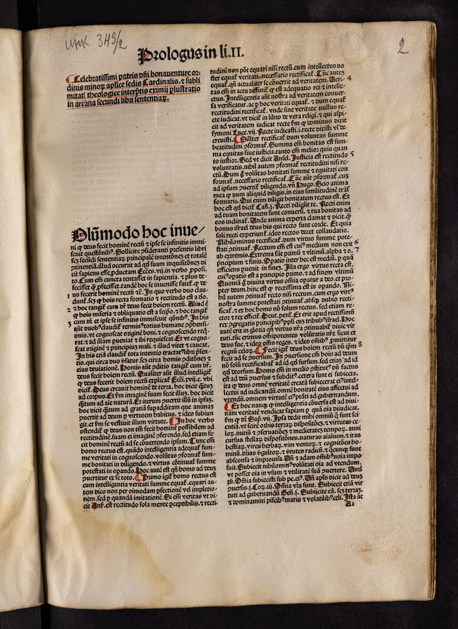 Изображение Sententiarum libri IV. P. 2