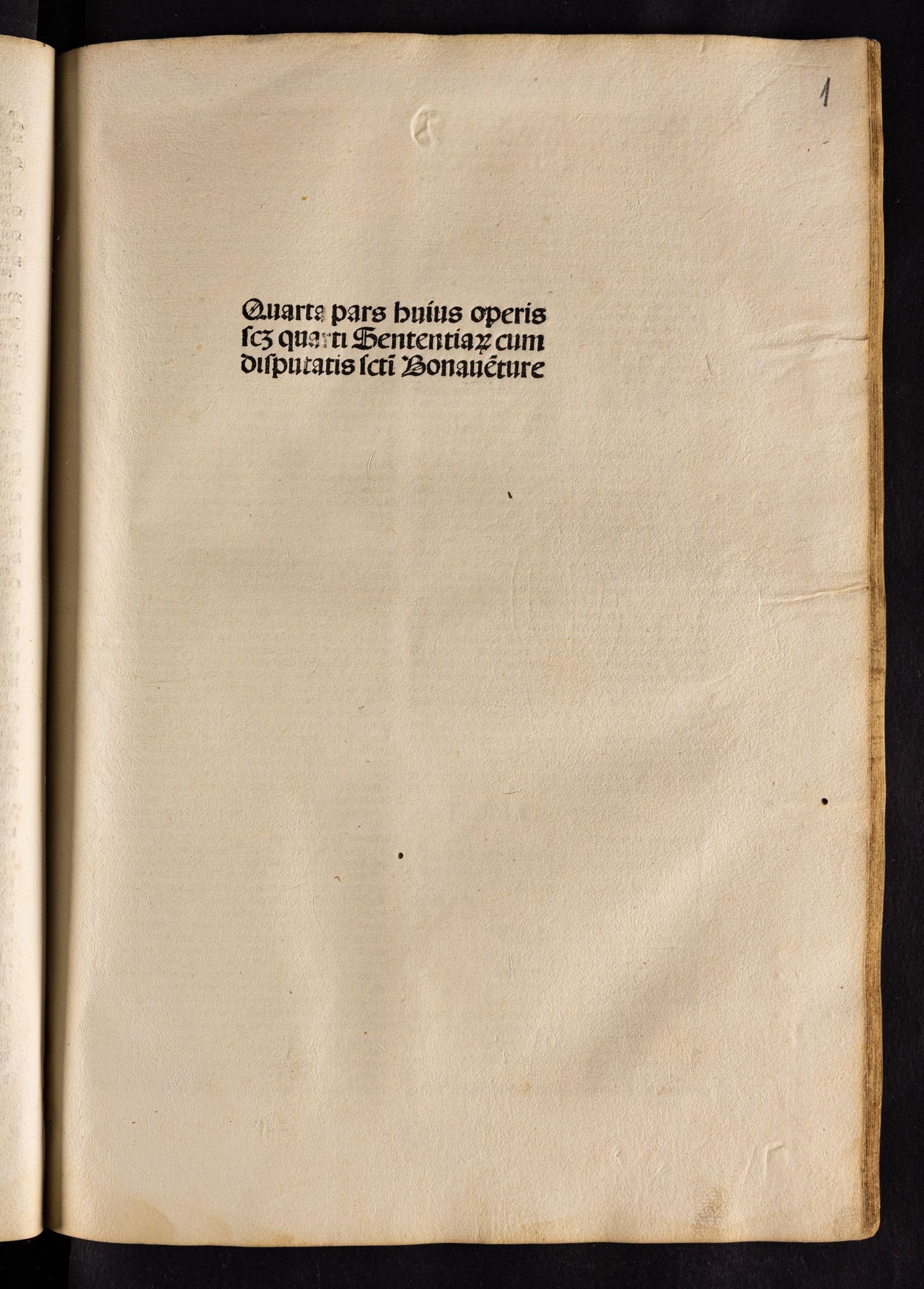 Изображение Sententiarum libri IV. P. 4