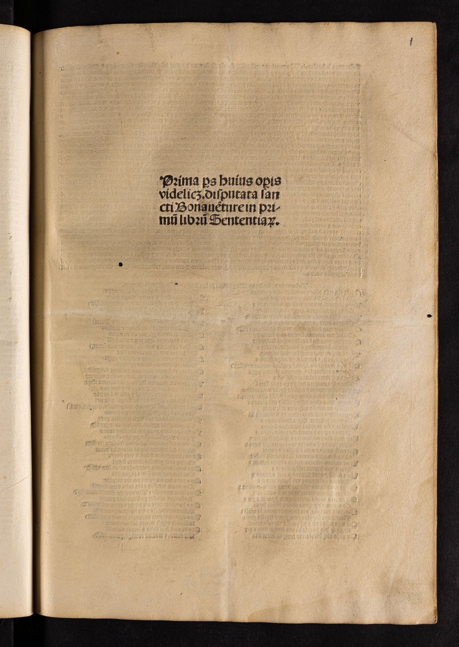 Изображение Sententiarum libri IV. P. 1