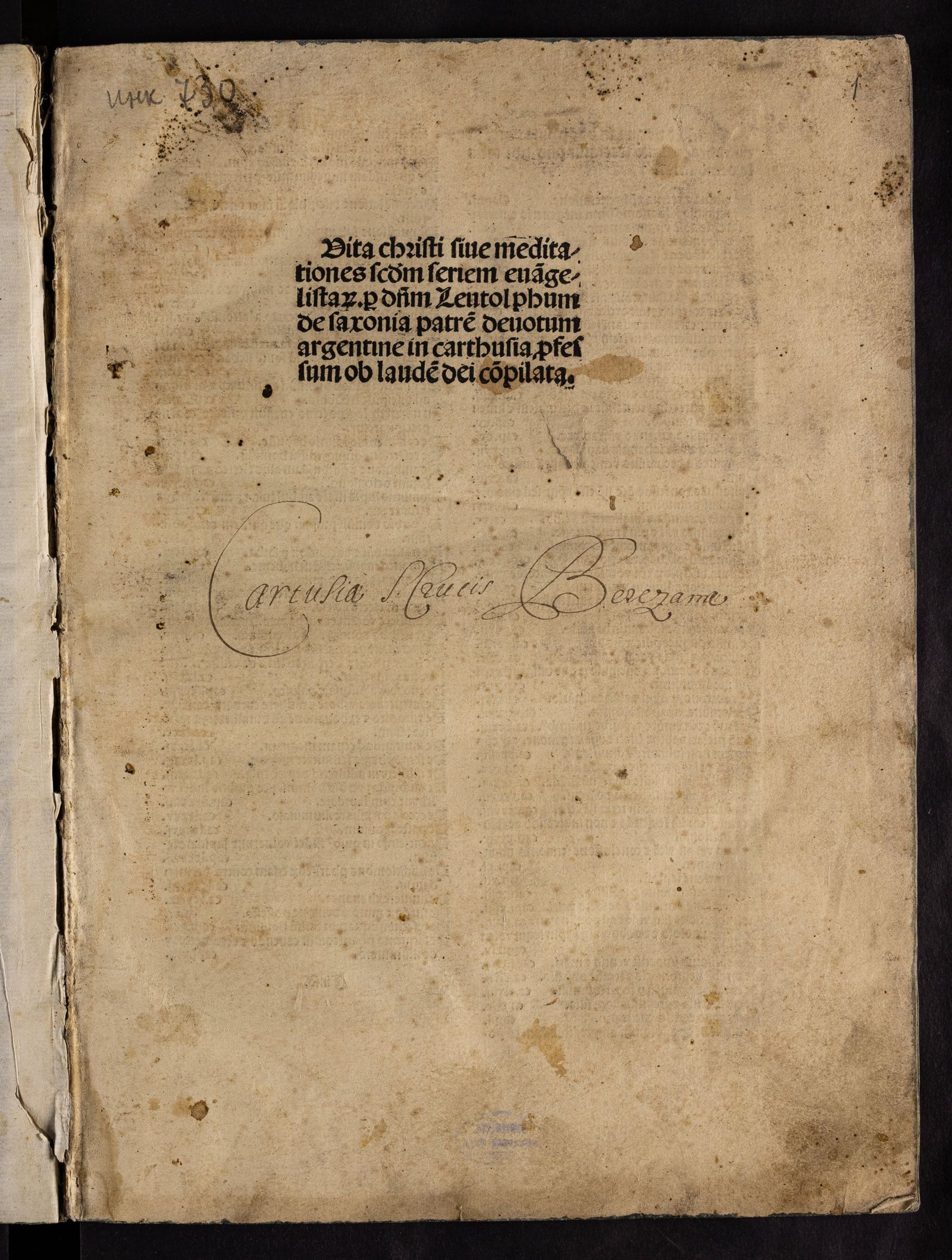 Изображение книги Житие Христа