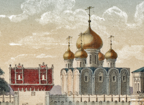 Изображение книжного памятника 'Вид Новодевичьего монастыря в Москве'