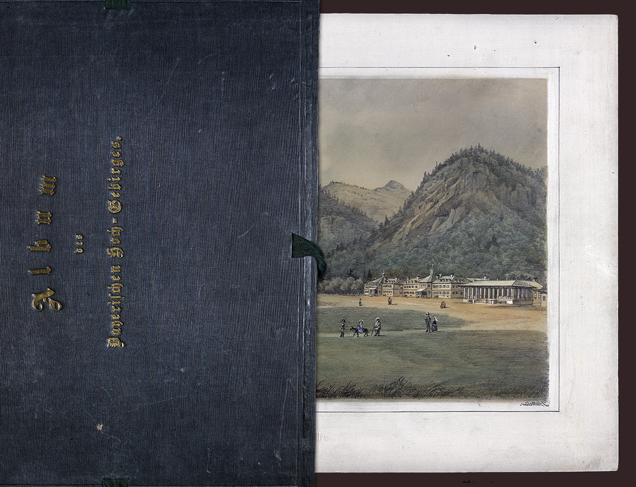 Изображение книги Альбом Баварского высокогорья