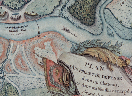 Изображение книжного памятника 'Размышления военного о дислокации войск, вверенных молодым офицерам'