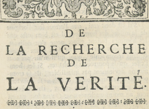 Изображение книжного памятника 'О разыскании истины. T. 1'