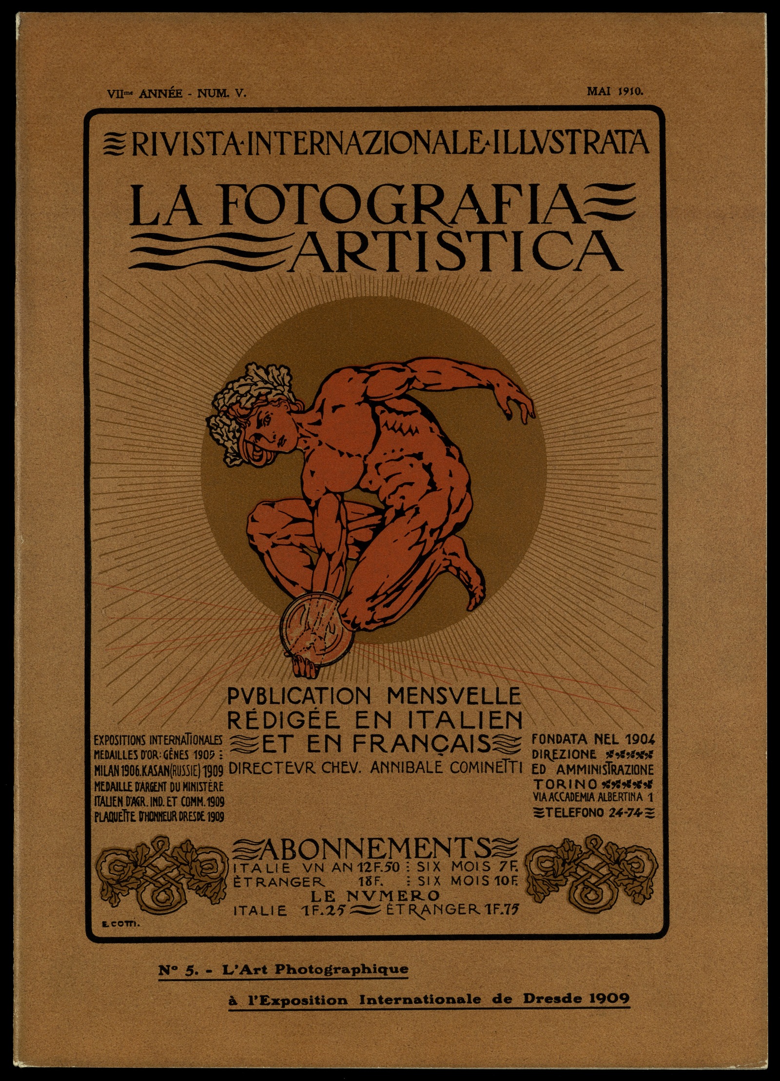 Изображение La fotografia artistica. 1910, № 5
